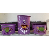 Tupperware One Touch Canister Sugar, Coffee &amp; Tea Set from Indonesia