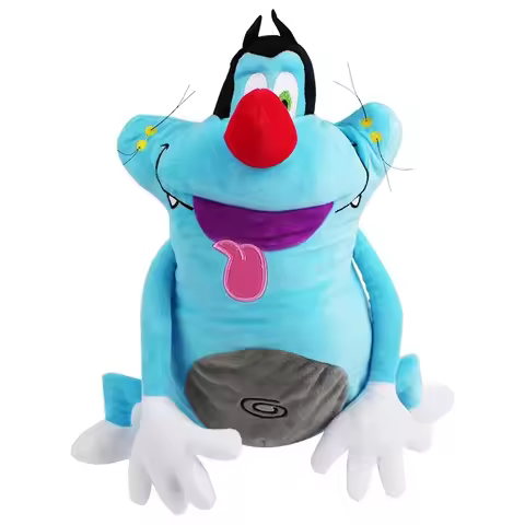 New Oggy and the Cockroaches Plush Kids Stuffed Toys For Children Gifts 36CM