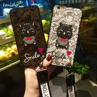 Black Cat Fuze Case iphone 6 6s Oppo F7 F5 F1s A37 Neo 9 Vivo V9 V5 Y71 Y83 Xiaomi Redmi Note 5 Pro