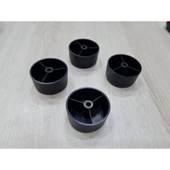 Ready Stock 2" & 22mm Sofa Round Leg Plastic , Sofa Stopper, DIY Sofa Repair , Divan Leg , Cabinet L