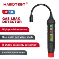HABOTEST HT61L Gas Leak Detector High-precision Sensor Flexible Swivel Hose Dual Audio and Visual Al