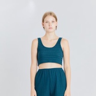 SPUN U領短版背心 - 針織