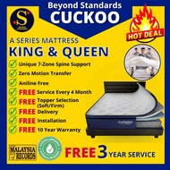 【A SERIES MATTRESS】CUCKOO x NAPURE Katil Queen Murah Tilam Queen Tilam King Katil King Health Bed Queen Mattress Home