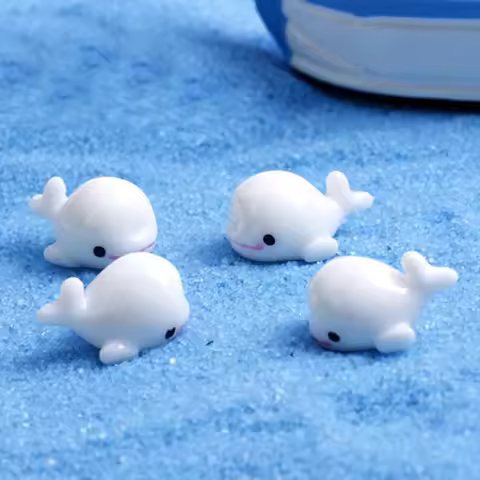 5Pcs Set Kawaii Mini Sheep Animals Home Micro Fairy Garden Figurines Miniatures Garden Decor DIY Acc