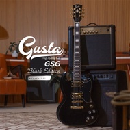 Gusta GSG Black Edition กีตาร์ไฟฟ้า Music Arms As the Picture One