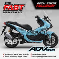 NEWEST Decal ADV160 Fullbody Leopard Variation Sticker Striping Decal Yamaha ADV160, Sticker Decal A