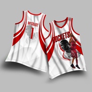 Houston Rockets TRACY McGRADY 1 Jersey | Full Sublimation Jersey