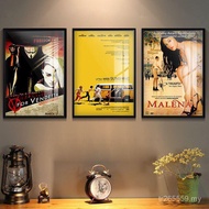 Classic Retro Cinema A6L Cinema Frameed Mural Art Cafe Decorative Painting Wall Decoration Poster N9