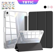 TBTIC For Huawei MatePad 11.5S 11.5 inch 2023 Case With Pencil Pen Holder Slot Acrylic Clear Cover C