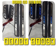 honda jazz ge fit doorstep side step jazz ge 2008 - 2013 blue led