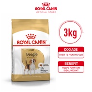 Royal Canin Beagle Adult (3kg) Dry Dog Food - Breed Health Nutrition