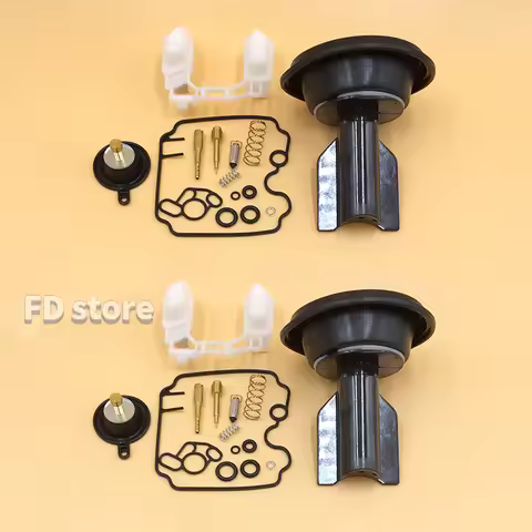 For yamaha TDM850 XTZ750 XTZ750H TDM 850 XTZ 750 Carburetor Repair Kit Carb Piston Plunger Float Nee