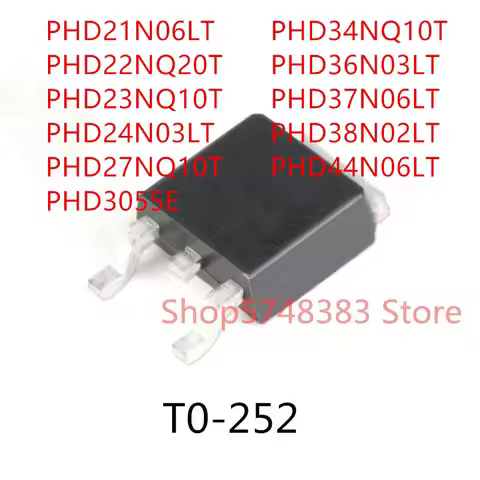 10PCS PHD21N06LT PHD22NQ20T PHD23NQ10T PHD24N03LT PHD27NQ10T PHD3055E PHD34NQ10T PHD36N03LT PHD37N06