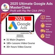 Video Course | 2025 Ultimate Google Ads MasterClass | Profit with Pay Per Click (PPC) [185+ Lessons]