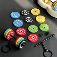 PERFECT SIZE WORKOUT GIFT: Approximately 39cm in diameter and 024"/6mm thick our workout keychain pr