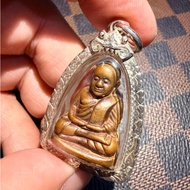 Thai Amulet Luang Phor Ngern Phutthachoti 龙婆银•财佛 佛历2553 红铜版&浇铸模