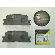 REAR DISC BRAKE PAD D2219 TOYOTA CAMRY ACV30 2.0 , HARRIER 2.4 3.0 , WISH ZNE10 1.8 , ZGE20 , ANE10 