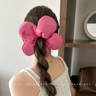 Hàn Quốc mới hoa lớn scrunchies tiên tiến hoa vải lụa co giãn dây buộc tóc