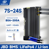JBD BMS LiFePo4 8S 24V 7S-24S 13S 16S 20S 80A 100A 120A 150A JIABAIDA Smart BMS Bluetooth Balance