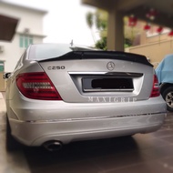 Mercedes benz W204 AMG Spoiler PSM Renntech W204 spoiler accessories