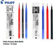 Pilot Frixion Pen Refill 0.7mm, 0.5mm Sold Per Piece