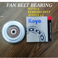 FAN BELT PULLY FAN BELT TENSIONER FAN BELT BEARING AIR COND ALTERNATOR PULLY MYVI 1.3 AVANZA KEMBARA