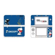 全新 Snoopy 史勞比 New Nintendo 3DS 保護貼 有趣貼紙 全包主機4面