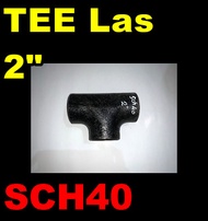 tee las / tee besi 2  sch40