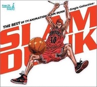 男兒當入樽 THE BEST OF TV ANIMATION SLAM DUNK Single Collection 日本版 CD + DVD 訂
