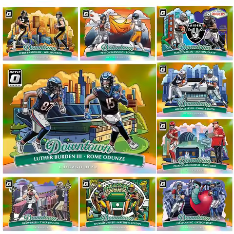 Rugby DIY Homemade Downtown Football Drew Brees Patrick Mahomes Bonix Jalen Hurts Laser Collectible 