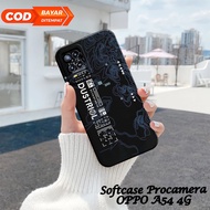Oppo A54 Case - Oppo A54 Softcase - Fashion Case - Oppo A54 Casing - Pro Camera Softcase - Tpu - Opp