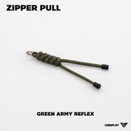 Zipper Pull รุ่น Z1 ที่คล้องซิป ที่ดึงซิป เชือกคล้องหางซิป สายดึงซิป สายคล้องพวงกุญแจ คล้องซิปกระเป๋า คล้องมีดพับ คล้องไฟฉาย