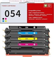 054 CRG054 Toner Cartridge Set Replacement for Canon 054 CRG-054 Toner Cartridge Work with ImageCLAS