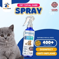 Vet Cessary Total Care Spray •Disinfect  •Regenerate  •Relieve