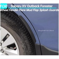 Wheel Fender Flare Mud Flap Splash Guards for Subaru XV Outback Forester Exterior Accessories 2021 2