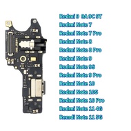 Charging Board With Microphone Module Flex Cable For Redmi Note 7 7Pro 8 9 9s 9Pro 10 10 Pro 11 4G 5