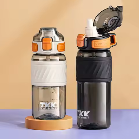 TKK 500/600ml BPA Free Sports Watter Bottle Tritan BPA Free Leak-proof Cup School Children's 'bottle