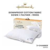 Hallmark 3-Chamber Feather Down Pillow | 1900G