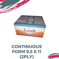 CONTINUOUS FORM COMPUTER/ FORM GAND 2 PLY