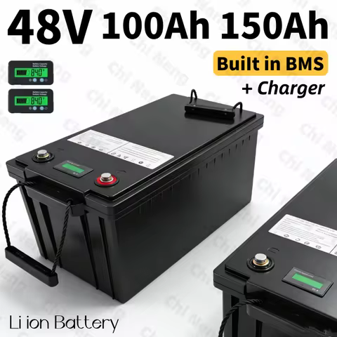 48v 150AH li-ion Lithium Replace power battery 48v 100Ah 5kwh 7kwh for Golf cart backup RV EV invert