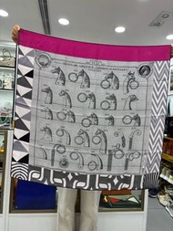 🎀HERMES Silk Scarf Size 90*90cm 愛馬仕 馬銜扣演化 絲巾 桑蠶絲 尺寸 90*90cm