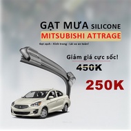 Soft body silicon blade wiper for Mitsubishi, Attrage, 2013-2022