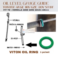 Toyota 4AGE 16V 20V 4AGZE All Generation - Engine Oil Level Gauge Guide Viton Oil Ring (1pc)