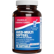 30-in-1 Adult Multivitamin with Iron - Rich Over 50 Multivitamin for Women and Men with Vitamins A C