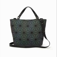 Matte Black Luminous Adidas Issey Miyake BAOBAO 2-way Bucket Sling Bag/Tote Bag