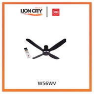 KDK W56WV Black/White DC Motor Ceiling Fan