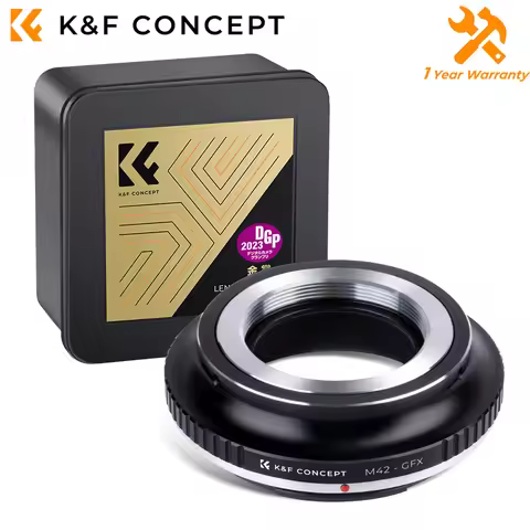 K&F CONCEPT High-Precision Adapter for M42 Lens to Fuji GFX Mount Camera Lens Mount Adapter