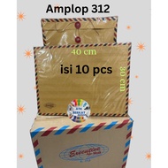 Air Mail Brown Envelope Executive Rope 312 Contents 10