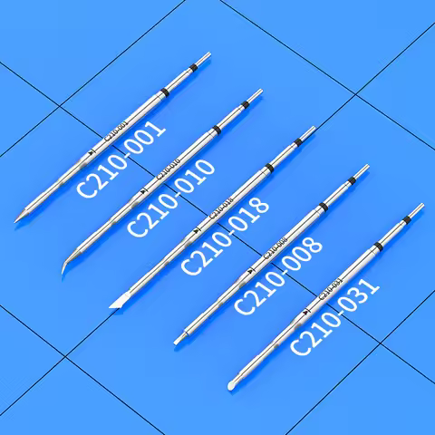 C210 Soldering Tips Compatible with JBC T210 Handle for CD-2SD/2SHE Station Welding Nozzle C210-001 