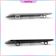 Star 2Pcs Aluminium Self-Adhesive Laptops Stand Invisible Computer Keyboards Stand Bracket for Desk Foldable Laptops Fee